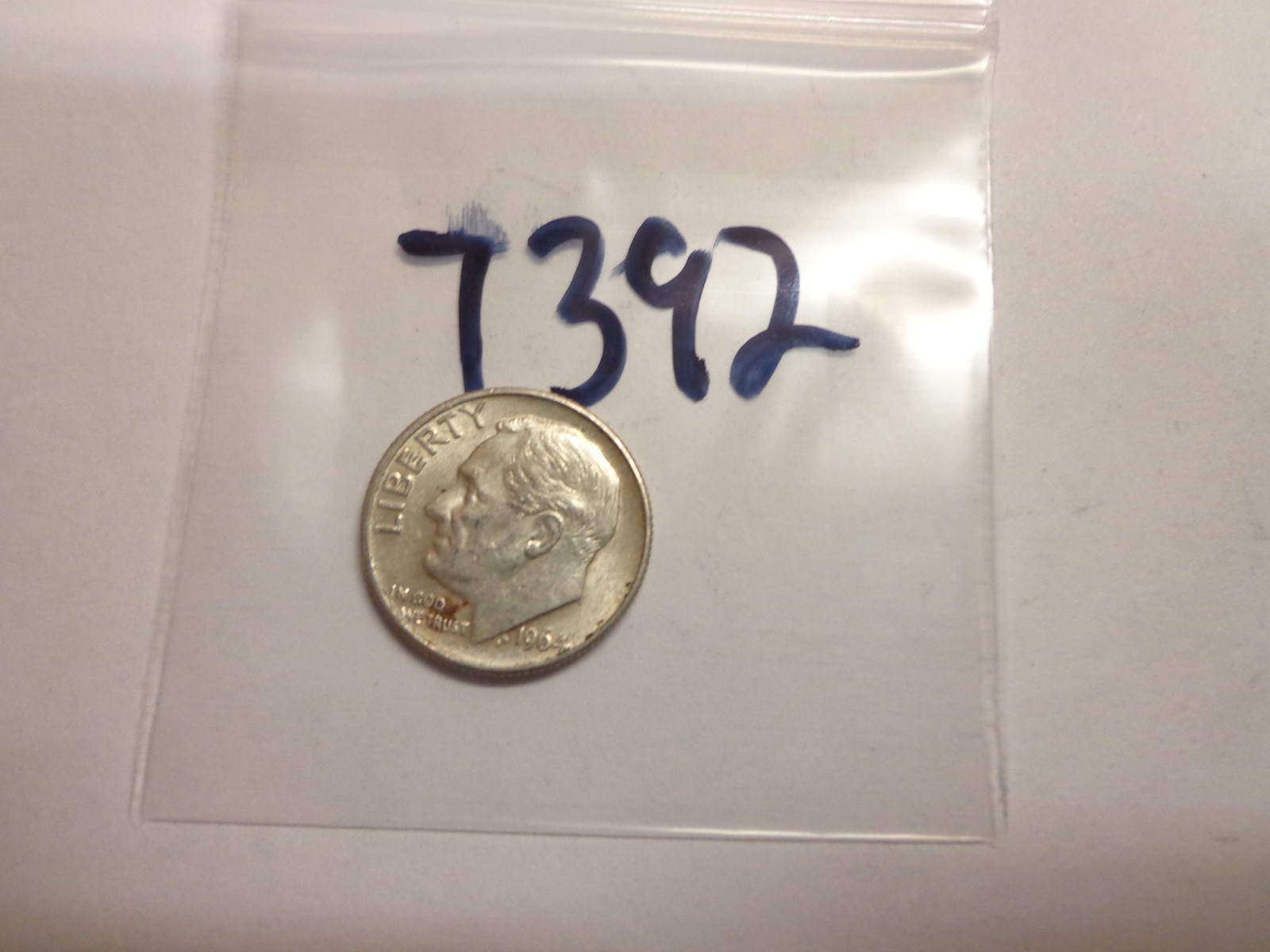 1964 D Roosevelt Dime 90% Silver