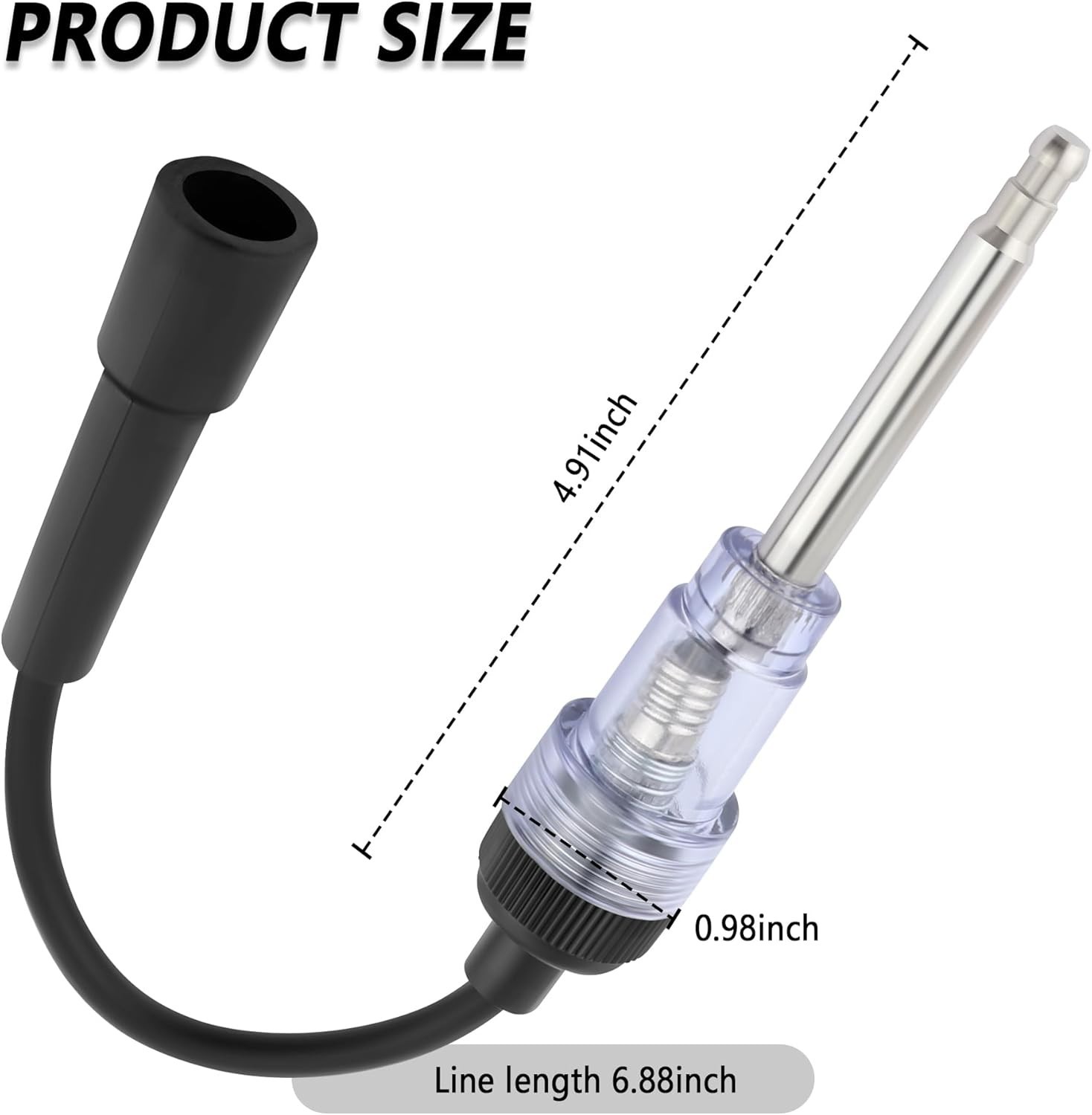 Spark Plug Tester with Indicator Lights,Spark Tester Small Engine for Check Igni