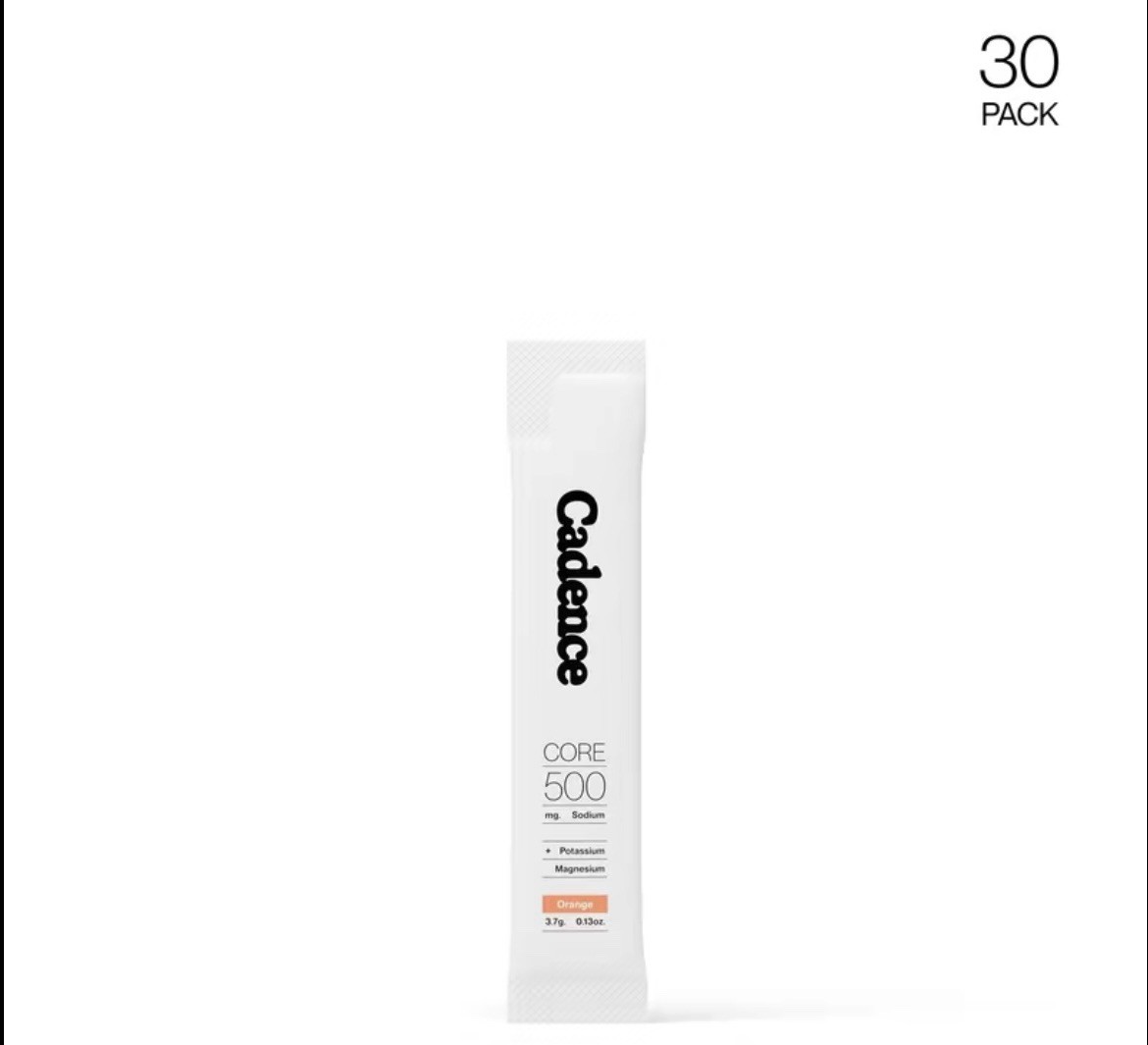 Cadence Core Electrolyte Hydration Supplement Orange 30 Sachets