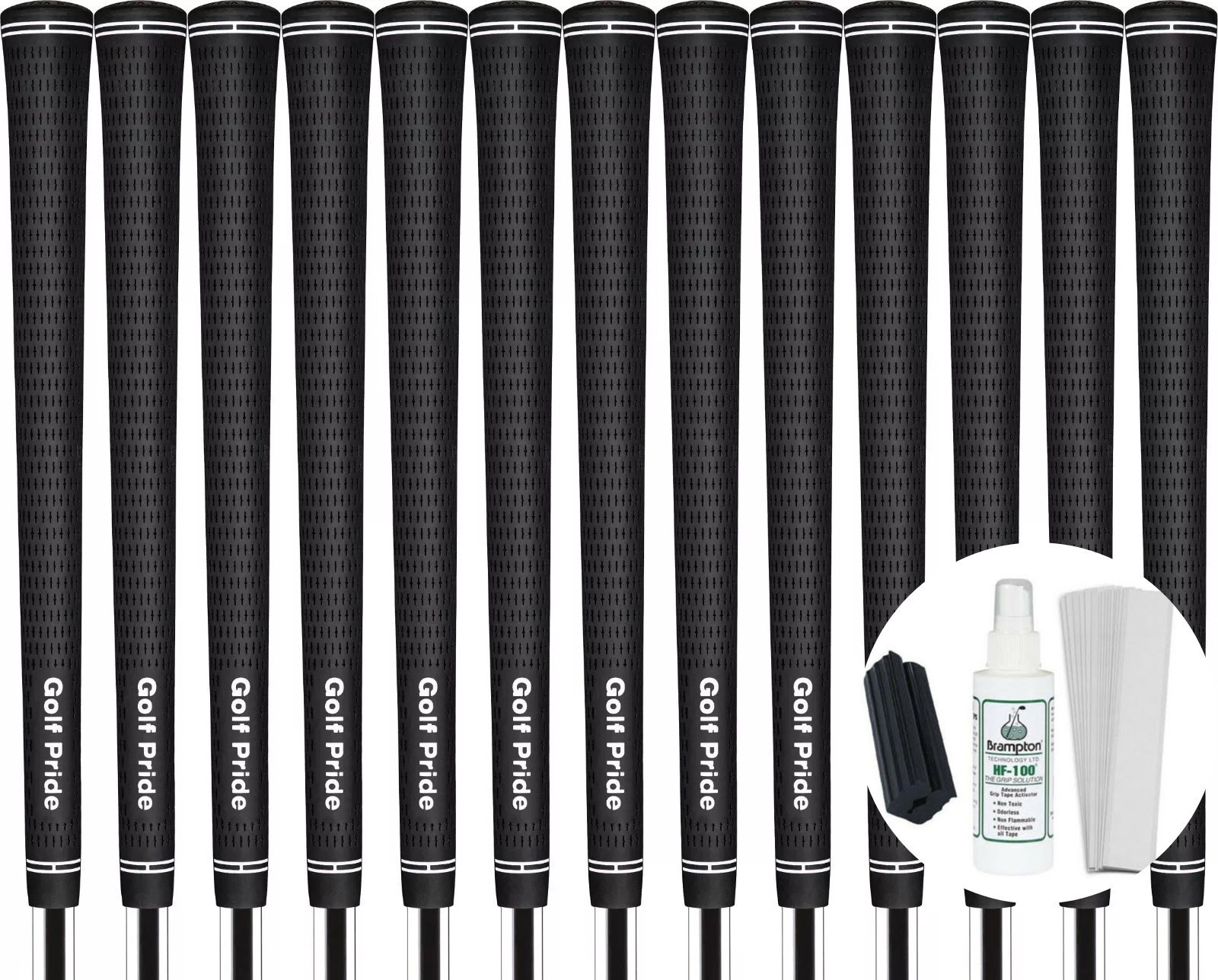 Golf Pride Tour Velvet Jumbo Grip - Set of 13 with Grip Kit!