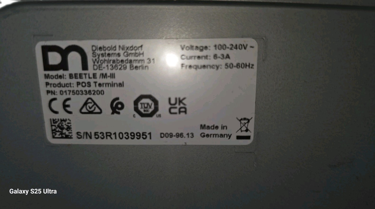 DIEBOLD NIXDORF BEETLE/M-III POS COMPUTER - NEW