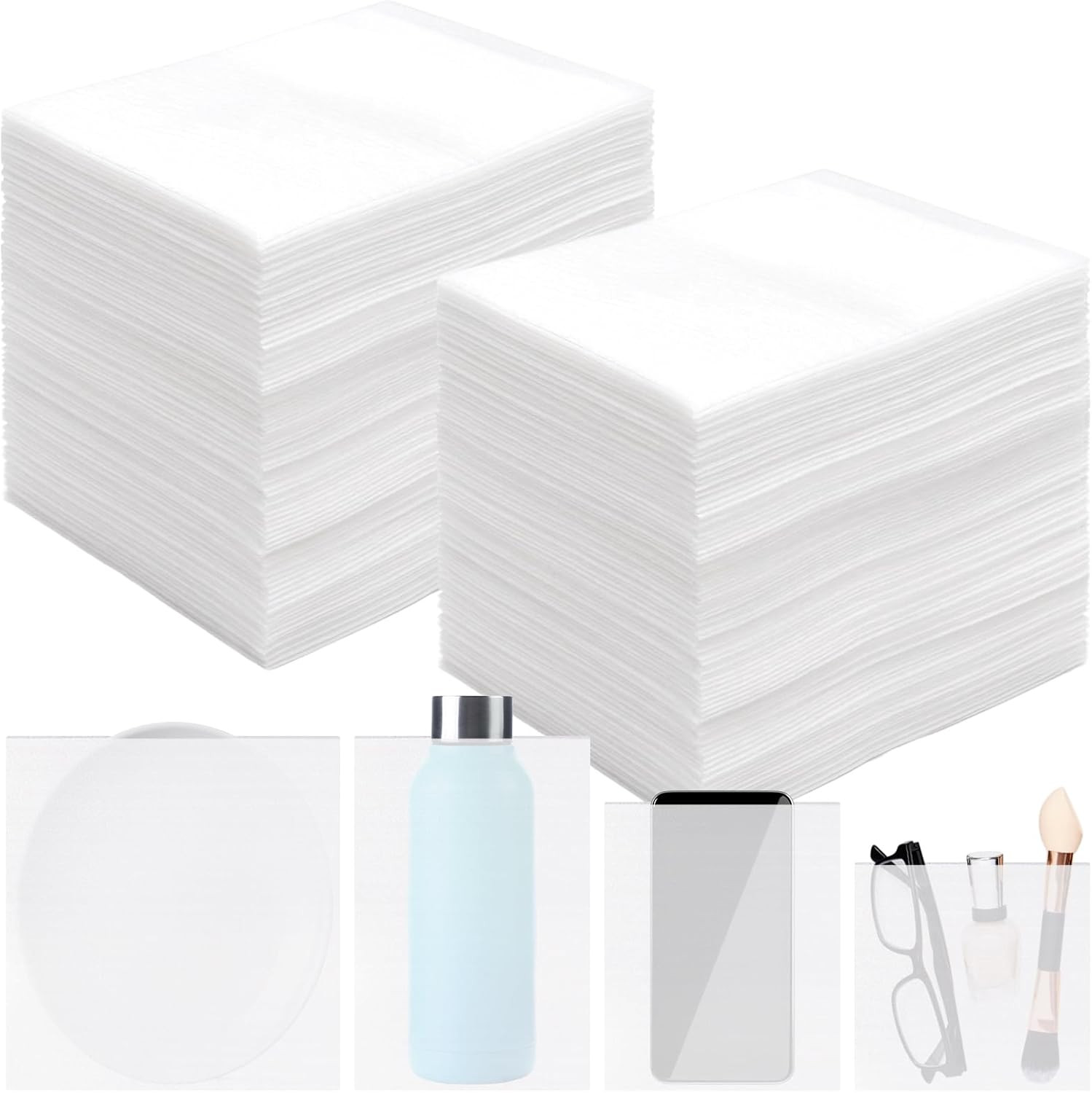 100 Pieces Cushion Foam Pouches for Dishes Foam Packing Pouches Sleeves for Frag