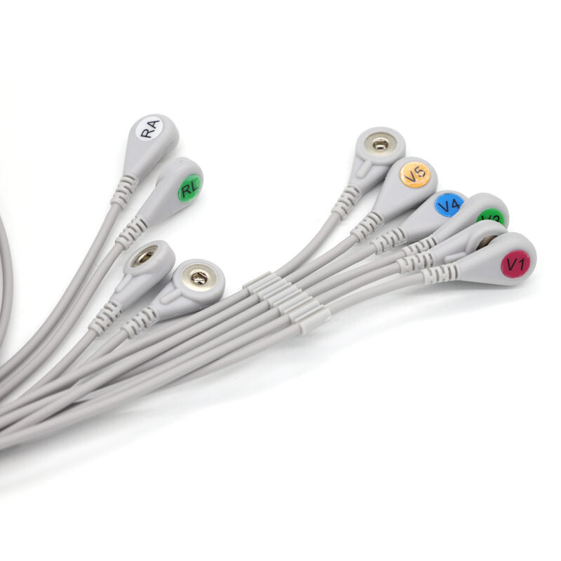 Fit For Medtronic 10-lead ECG/EKG Cable Physio Control Lifepak 12/lifepak15