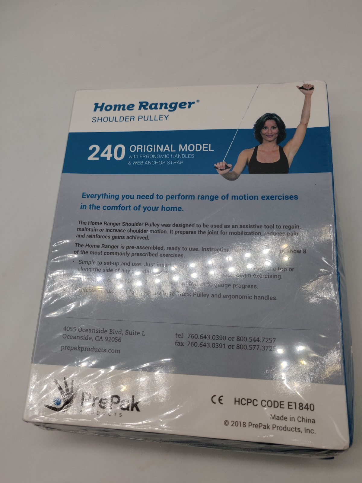 Home Ranger Shoulder Pulley Model 240 Range Of Motion Exercises New Sealed Box