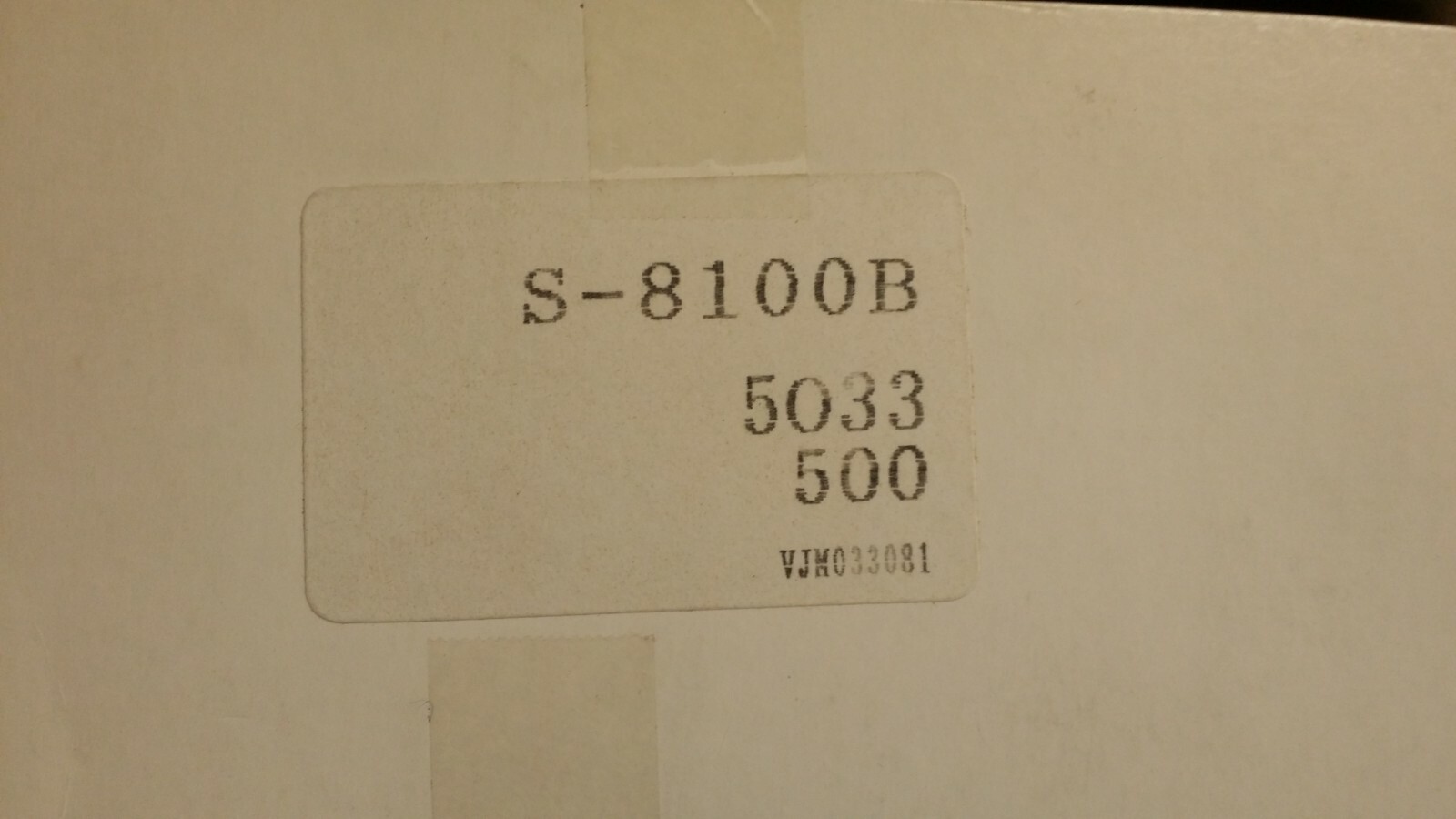 (10 PCS) S-8100B Seiko Instruments, CMOS TEMPERATURE SENSOR CONTROLLER TO-92