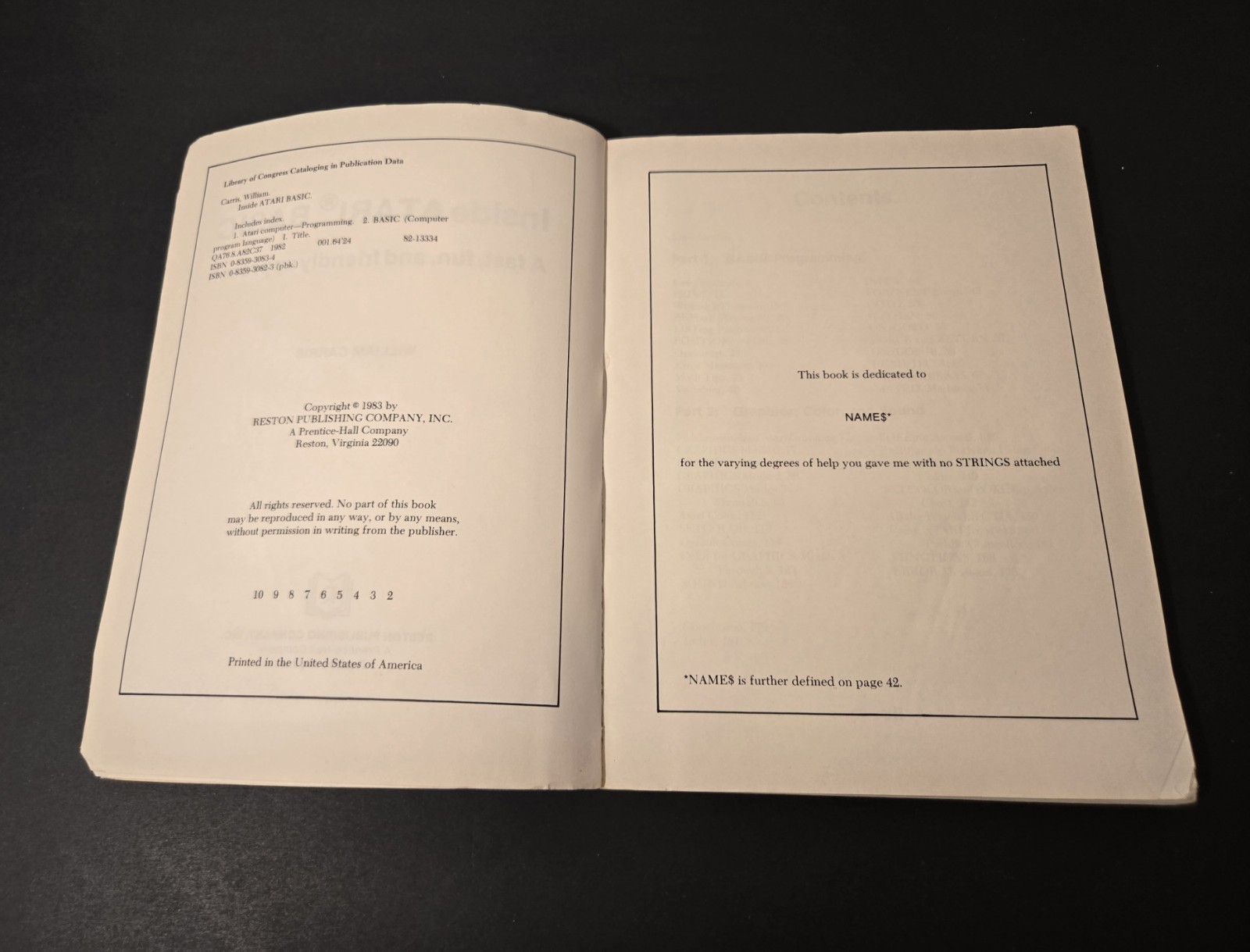 Inside ATARI Basic by Bill Carris 1983 Fast, Fun, And Friendly Approach