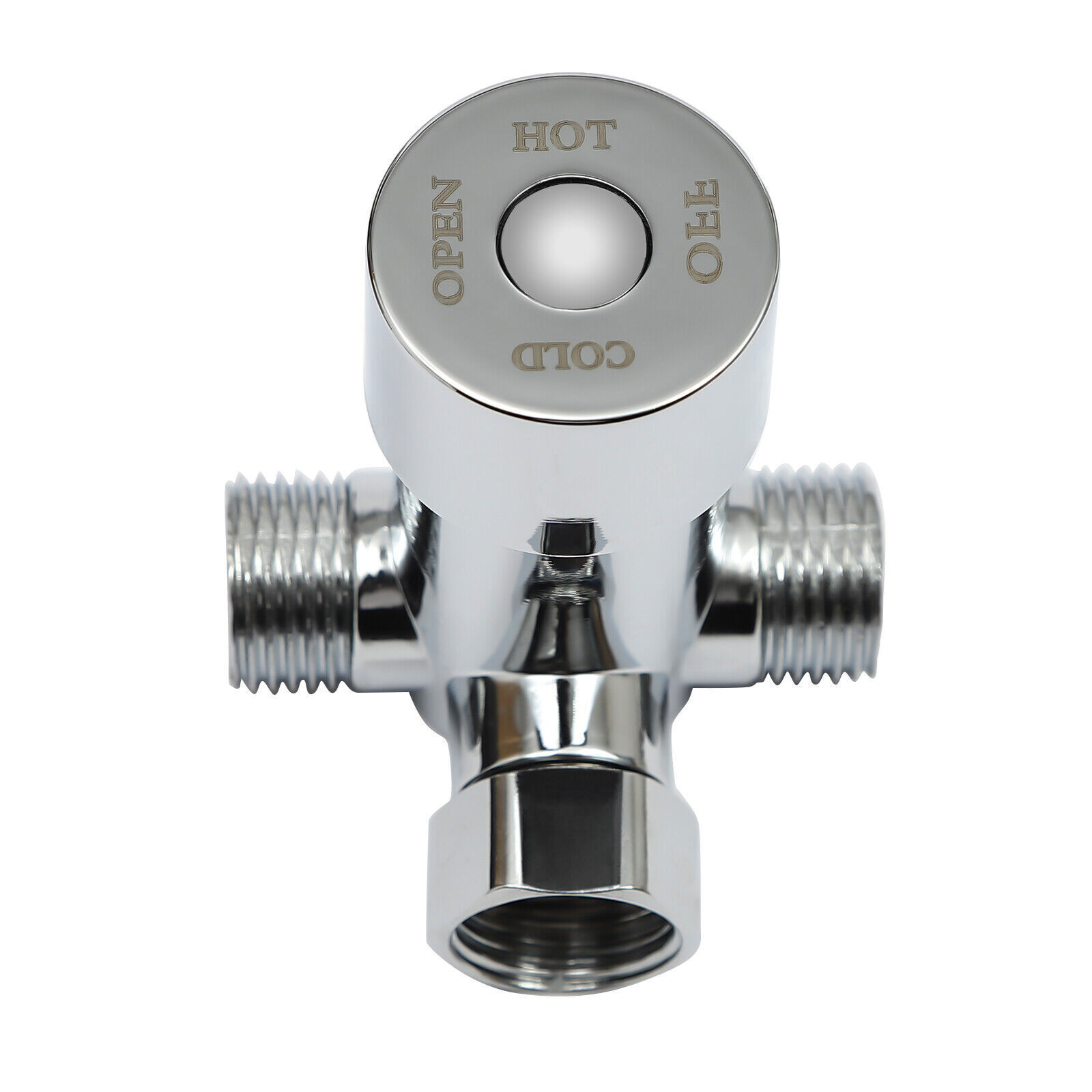 Modern Kitchen Automatic Sensor Faucet Black With Temperature-regulating Valve