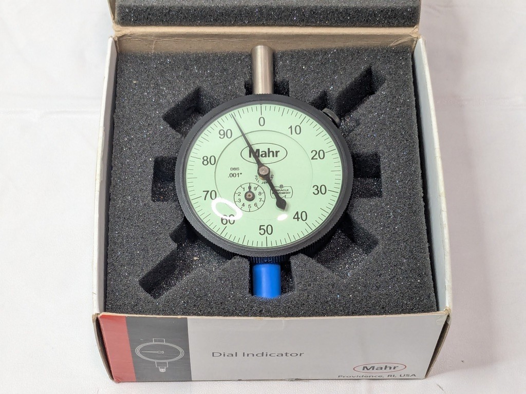 Mahr Dial Drop Indicator 0-100 Dial Reading 1.0000" Max Measurement 2011270