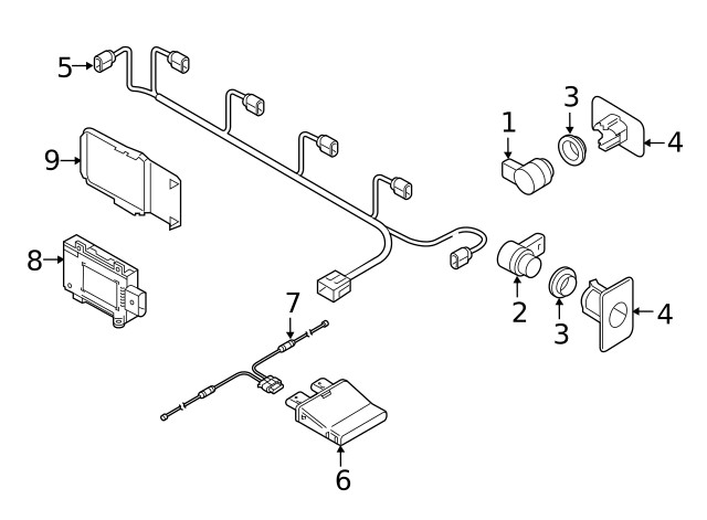 Genuine Audi Shield 4KE-907-693
