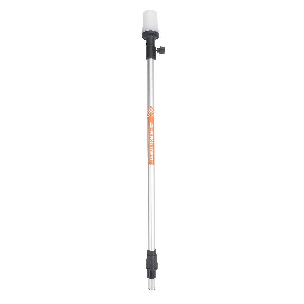 Ozark Trail Marine White All-Around Boat Pole Light, 2 Pin, Model BT6239L