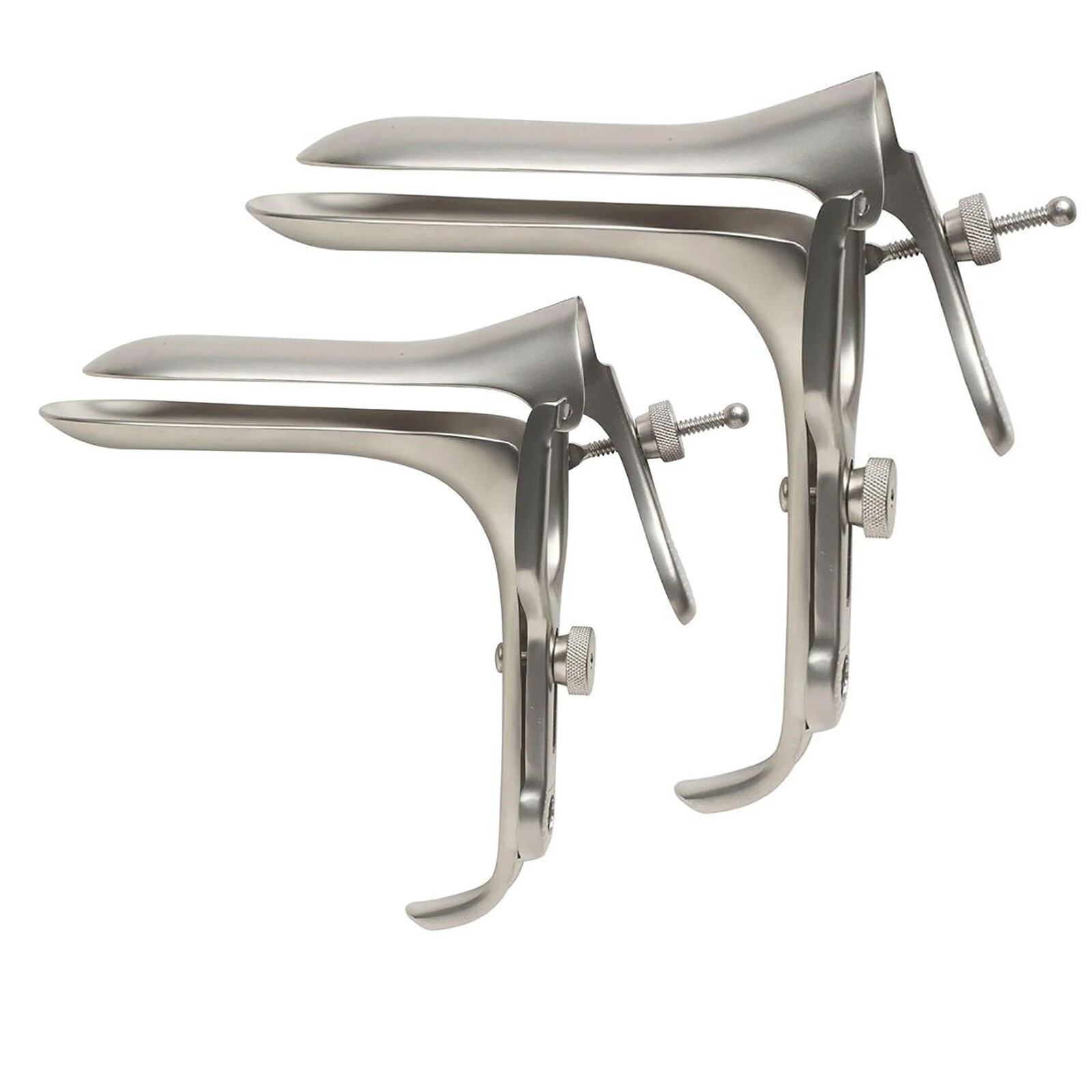 2 Graves Vaginal Speculum Medium + Large Gynecology Surgical OB/GYN Instruments