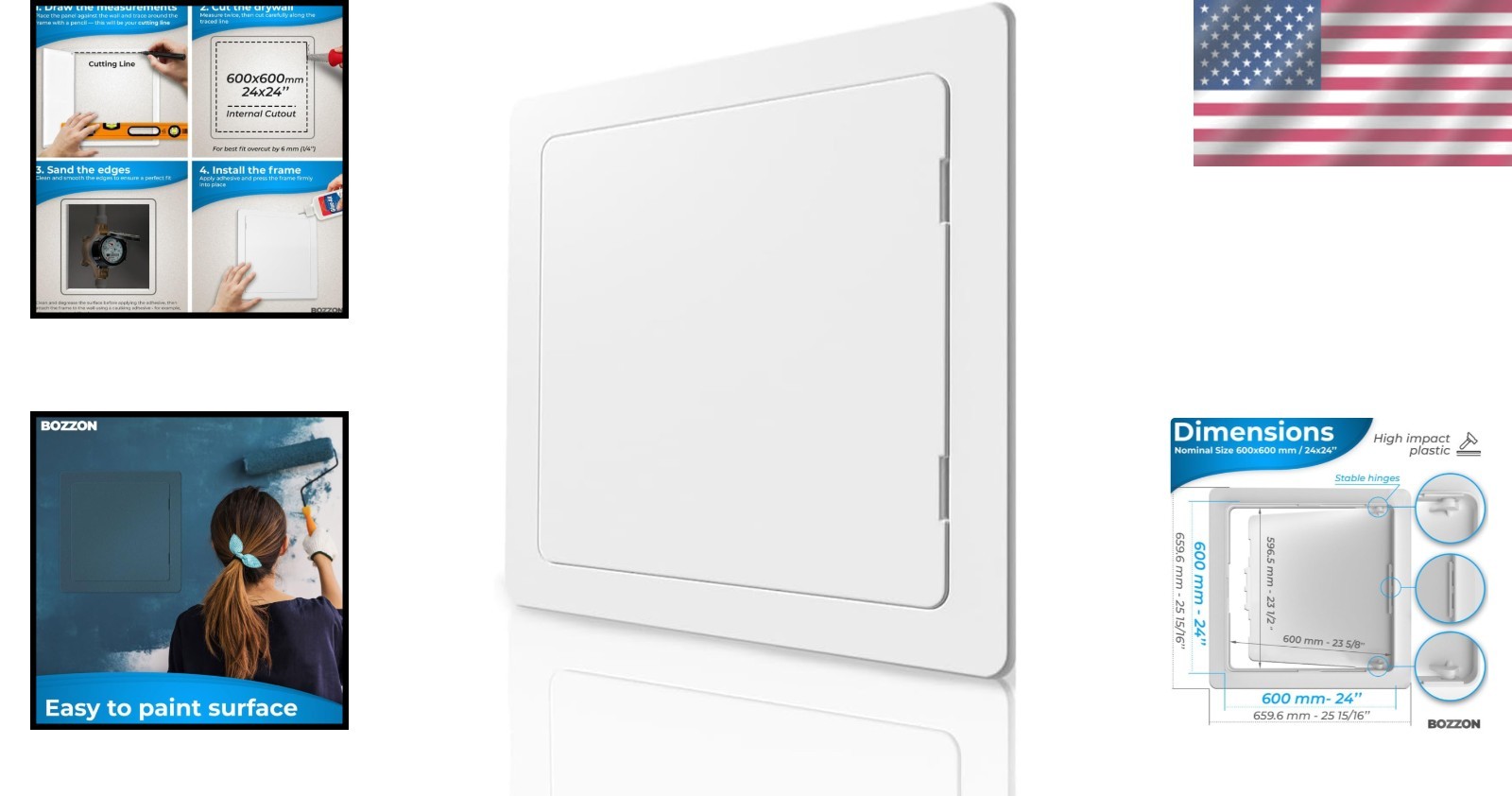 Heavy Duty Plumbing Access Panel - 24x24