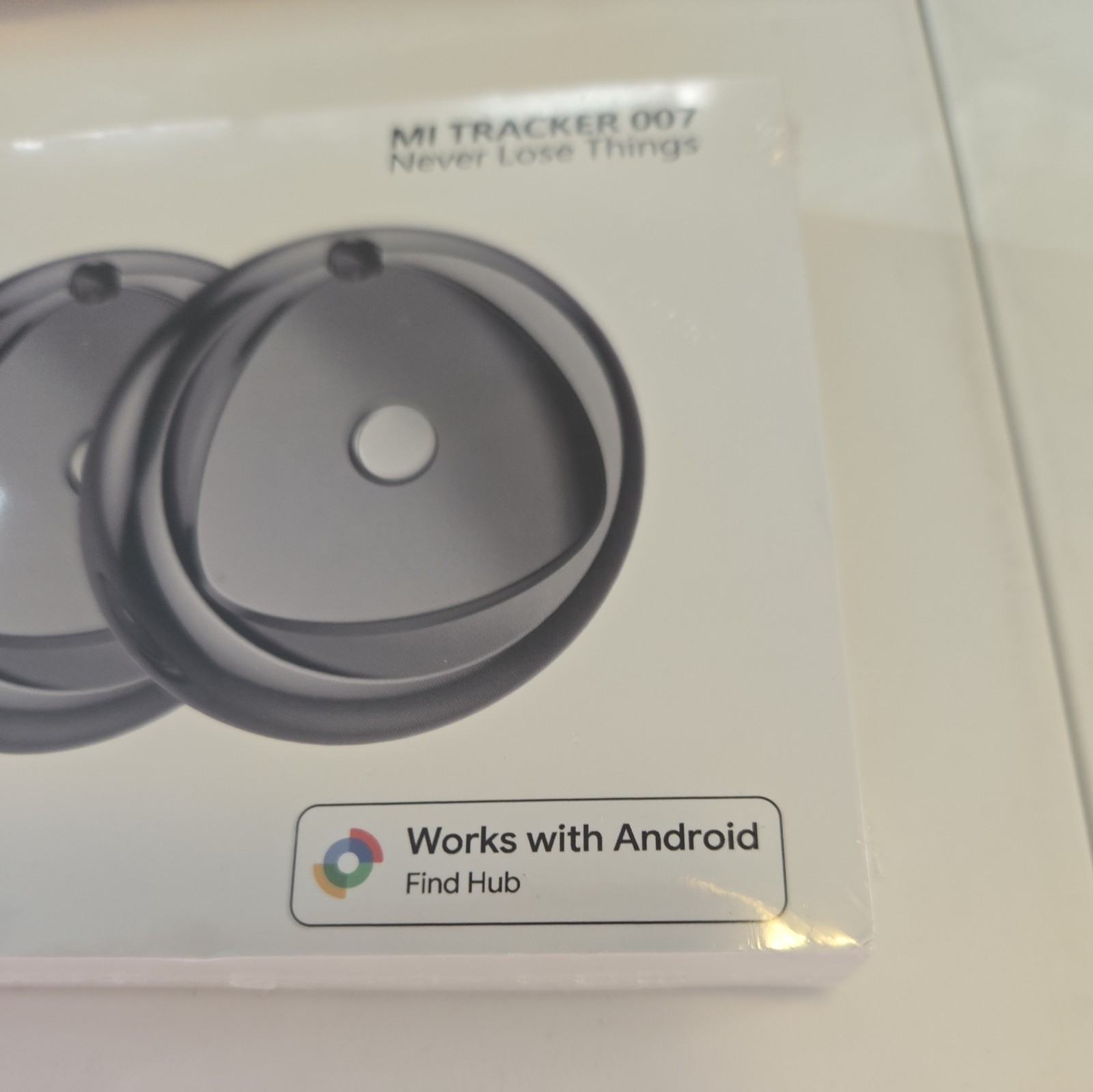 RAYKIT Tracker Tags - 4 Pack, Android Find Hub Key Finder Item Locator - New