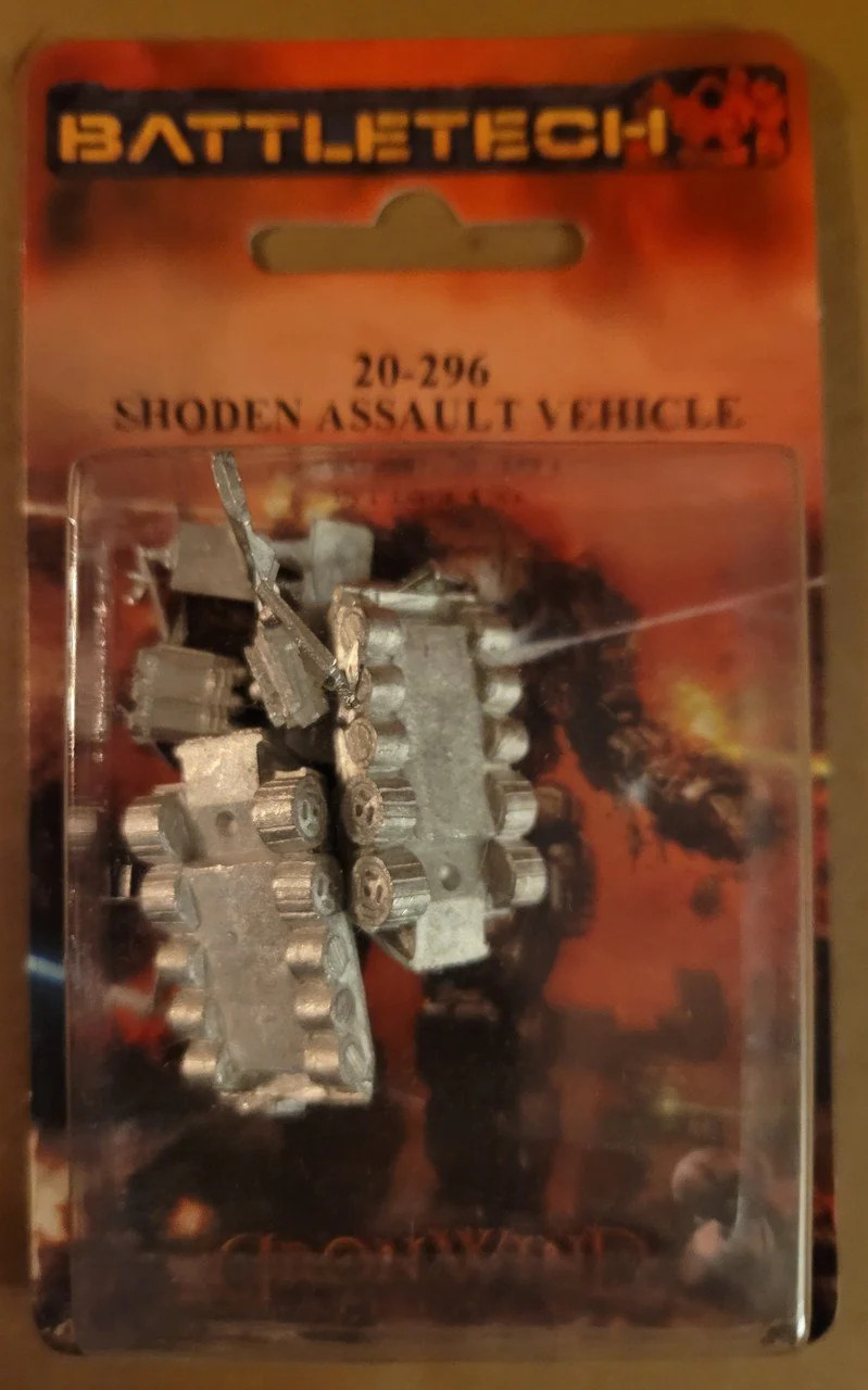BattleTech 20-296 Shoden Assault Vehicle (standard) (*See Per Order Flat Rate Sh