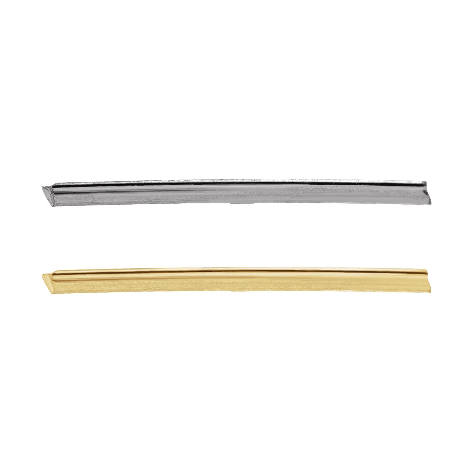 14K 18K Gold, Platinum & Silver .37x019" Omega Rivet Wire