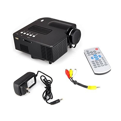 Pyle PRJG48 Mini Compact Pocket Projector, 1080p Support, USB/SD Card Reader