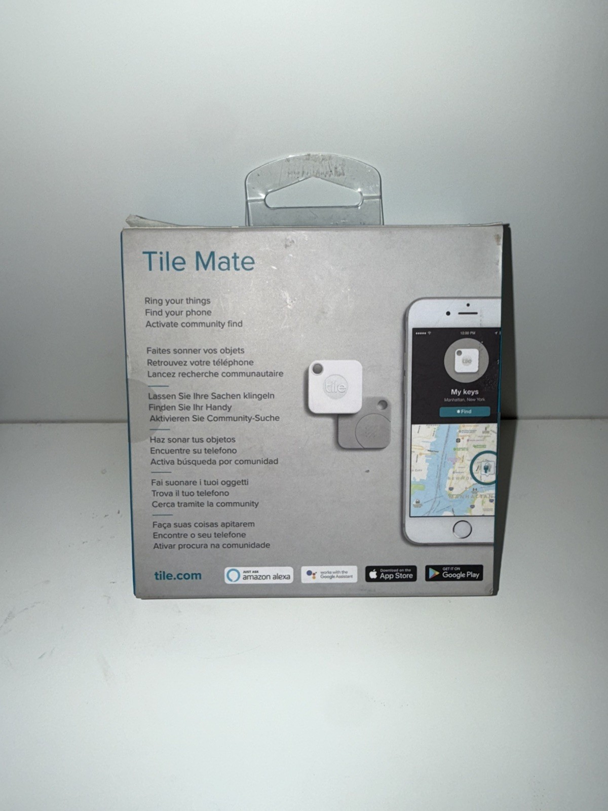 Tile RT-13001 Mate Item Tracker Replaceable Battery Factory Sealed