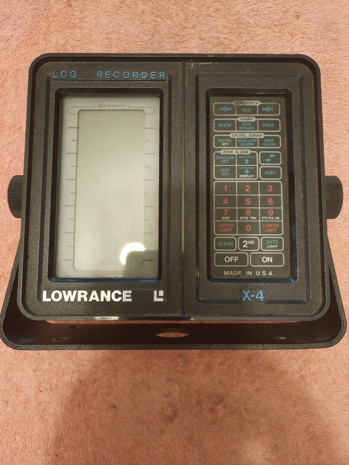 Lowrance X-4 Lcg Recorder