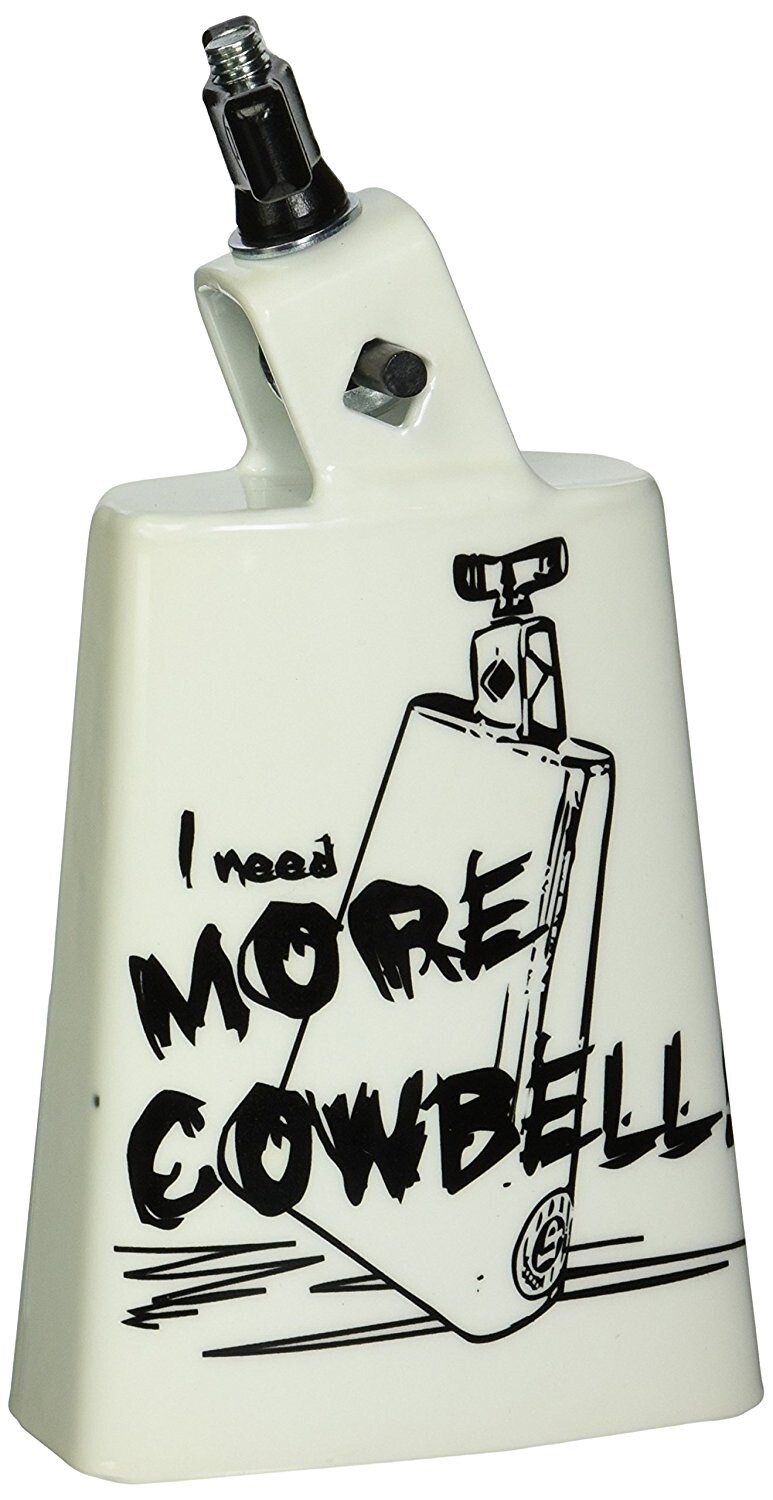 Latin Percussion LP204C-MC Black Beauty Cowbell, More Cowbell - Ships FREE U.S.
