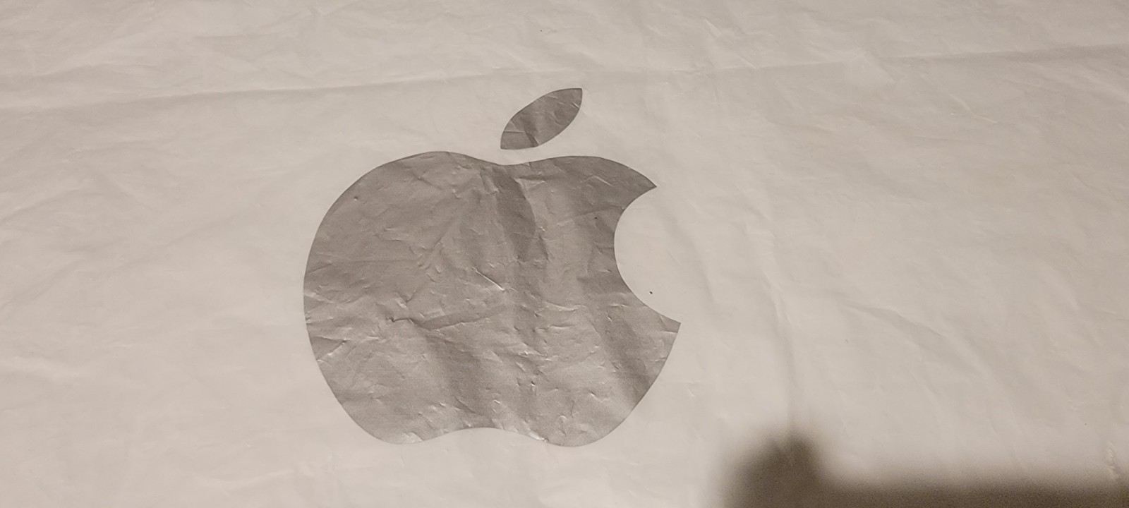 Apple Store Shopping Bag XL Rare Oversized Retail Bag Collectible 23.5h X 24 W