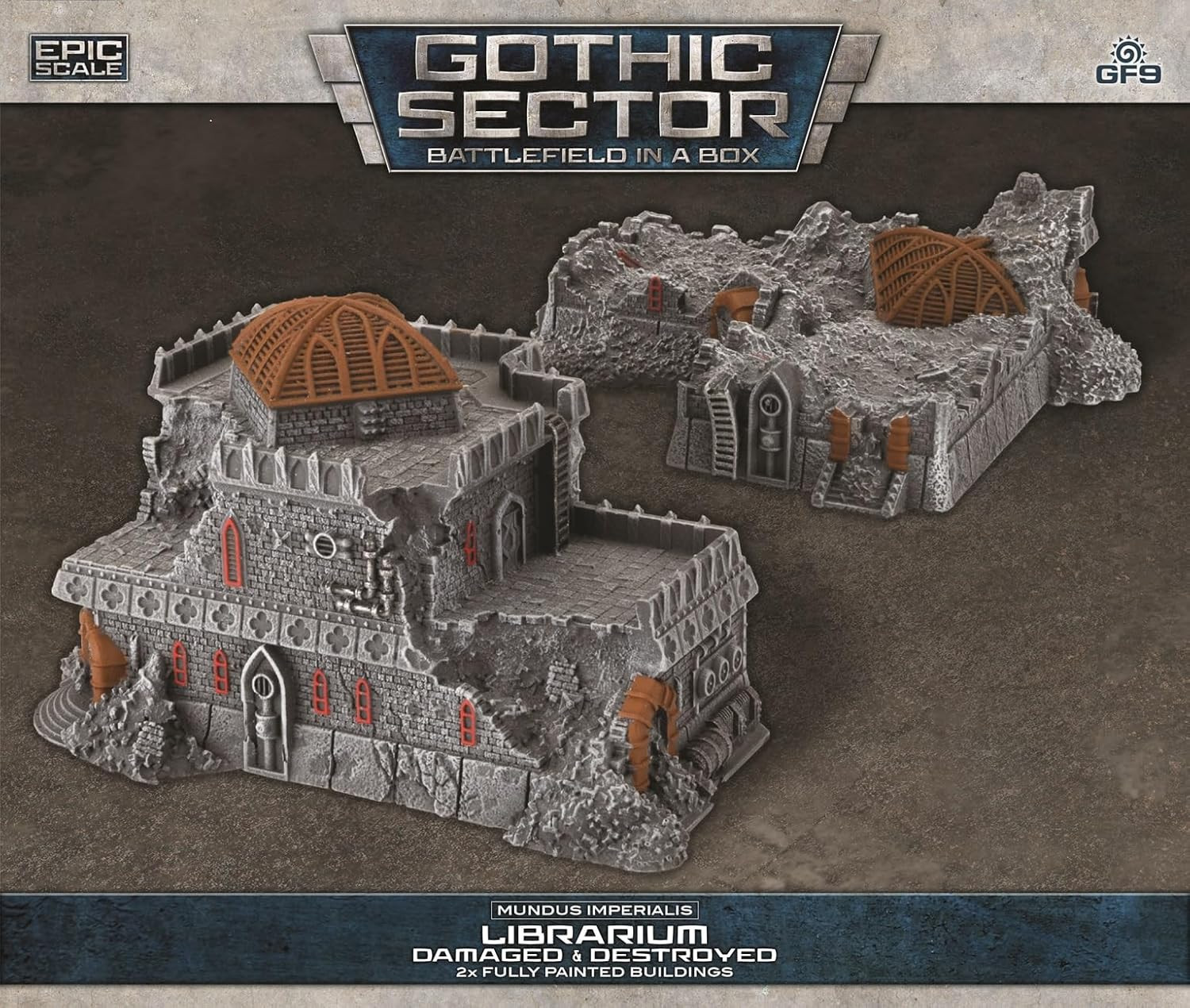 Battlefield in a Box Gothic Sector: Mundus Imperialis- Librarium (Damaged)