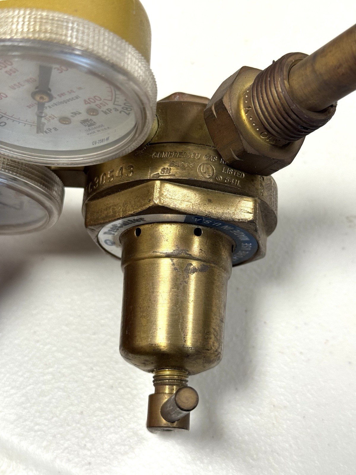 Oxygen & Acetylene Gages Set USA Procutter