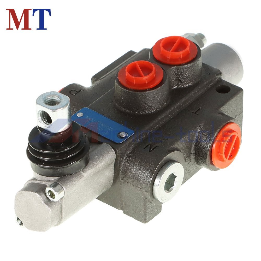 1 Spool Hydraulic Directional Control Valve 11 GPM Monoblock Double Acting