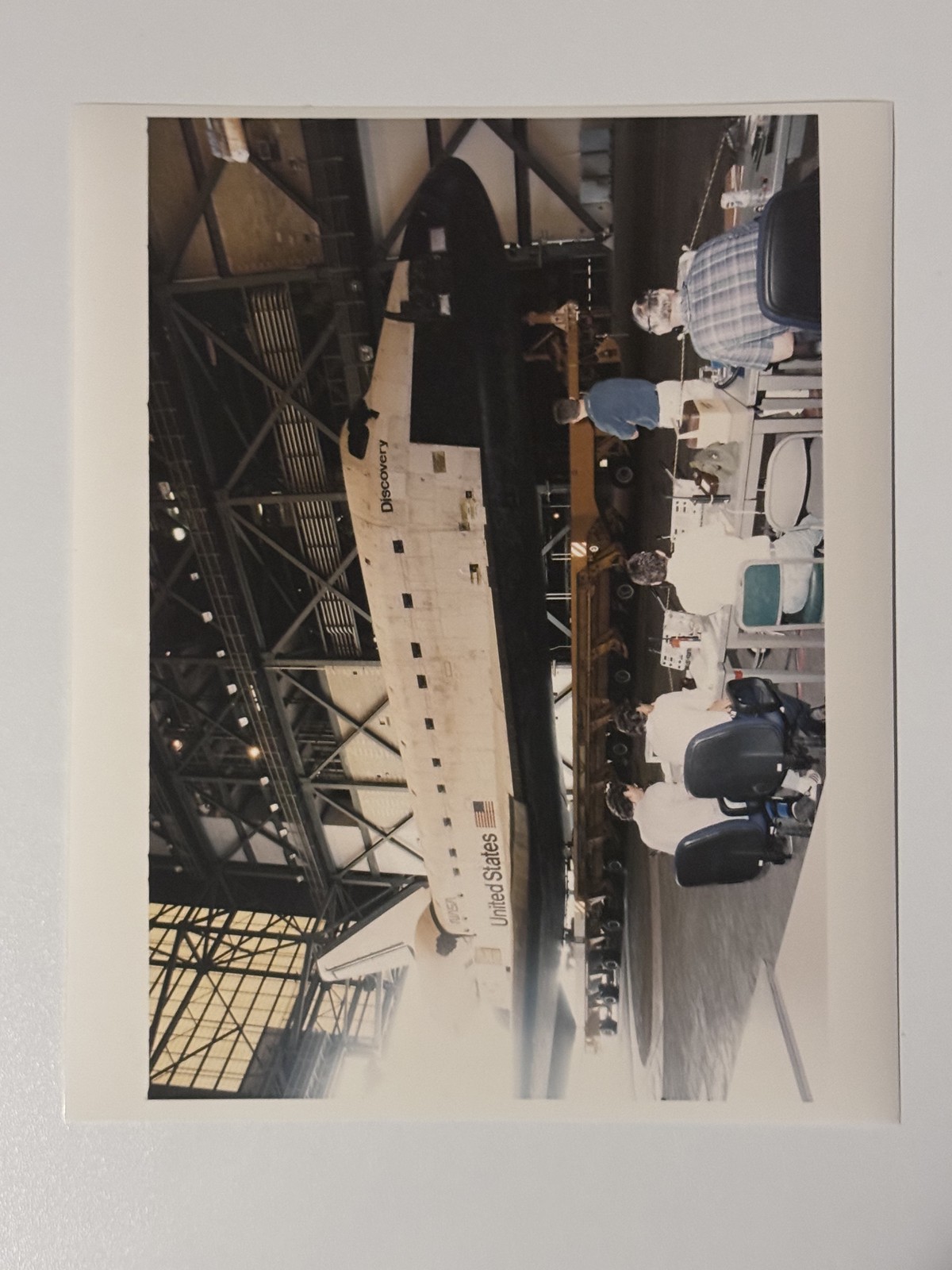 NASA STS-64 Discovery Rolled Into Vehicle Assembly Building Press Photo