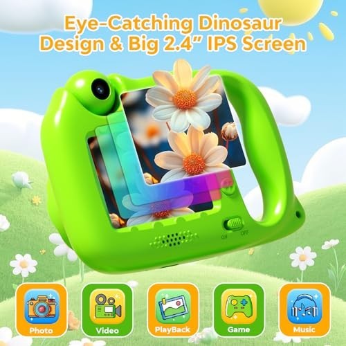 Microscope for Kids, 1000X Handheld Digital Microscope with 2.4" IPS Screen,...