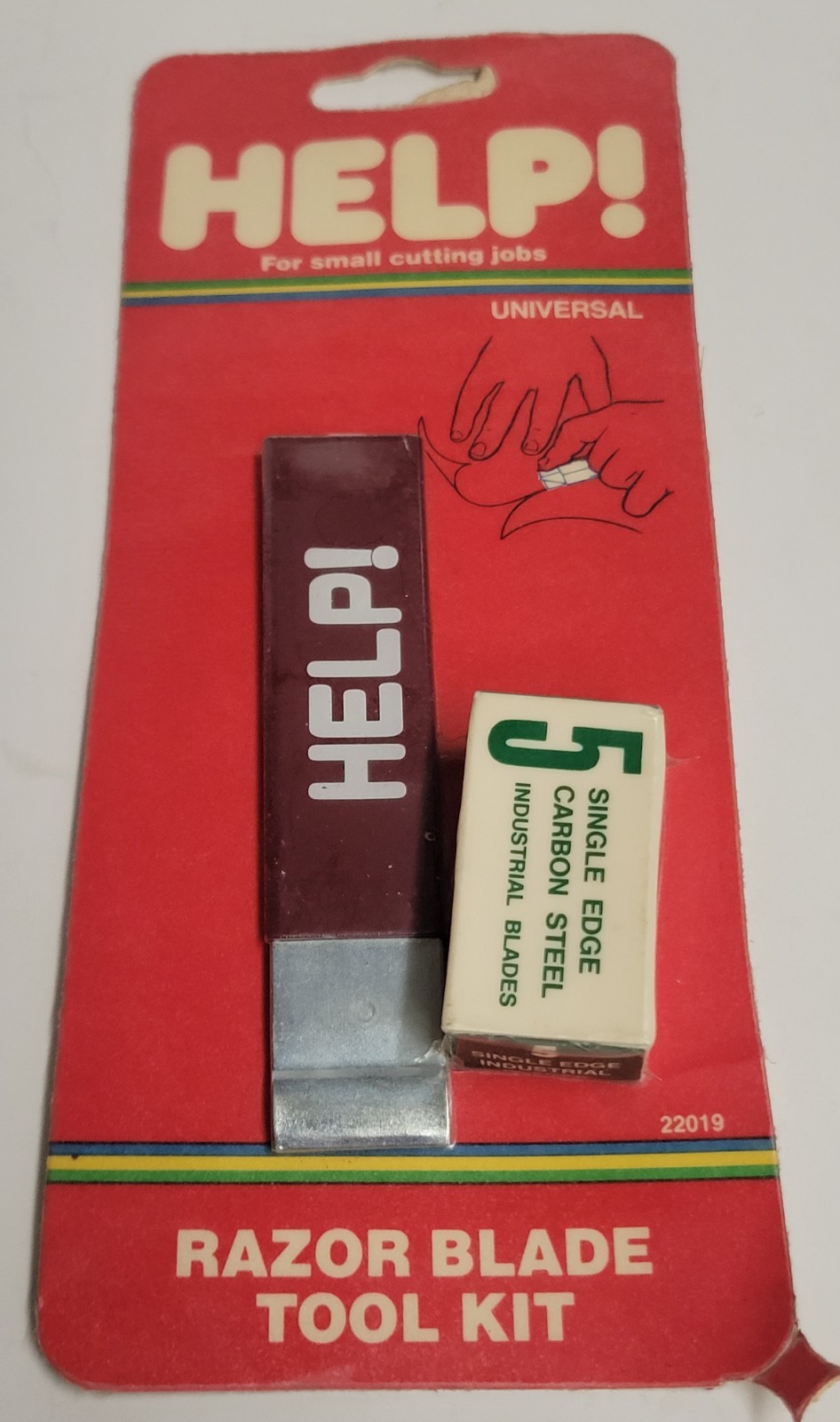 Dorman Help 22019 Sliding Razor Blade Box Cutter Utility Knife w/  5 Razors