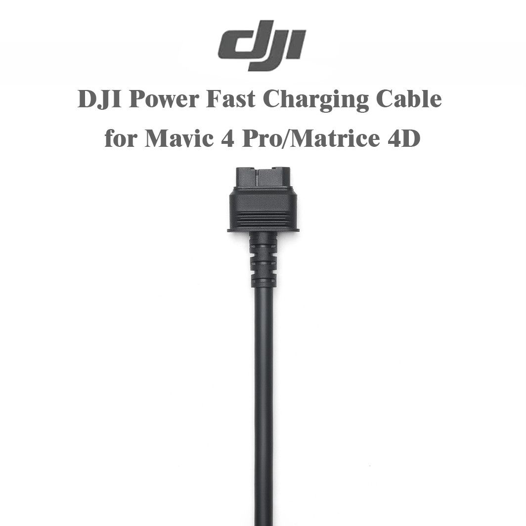 DJI Power Fast Charging Cable for Mavic 4 Pro/Matrice 4D–190/240W Field Charging