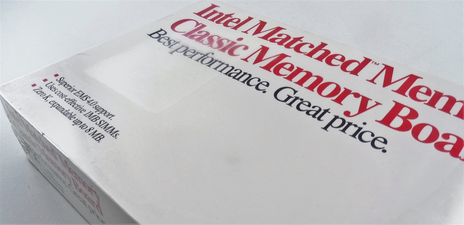 Intel Matched Memory Classic Memory Board New in Sealed Original Box