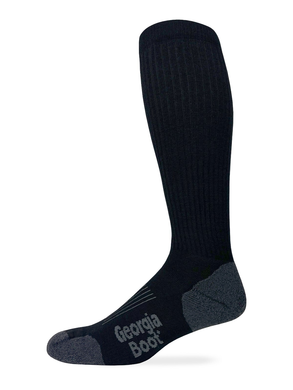Georgia Boot Mens Merino Wool Gradual Compression Tall Boot Socks 1 Pair Pack