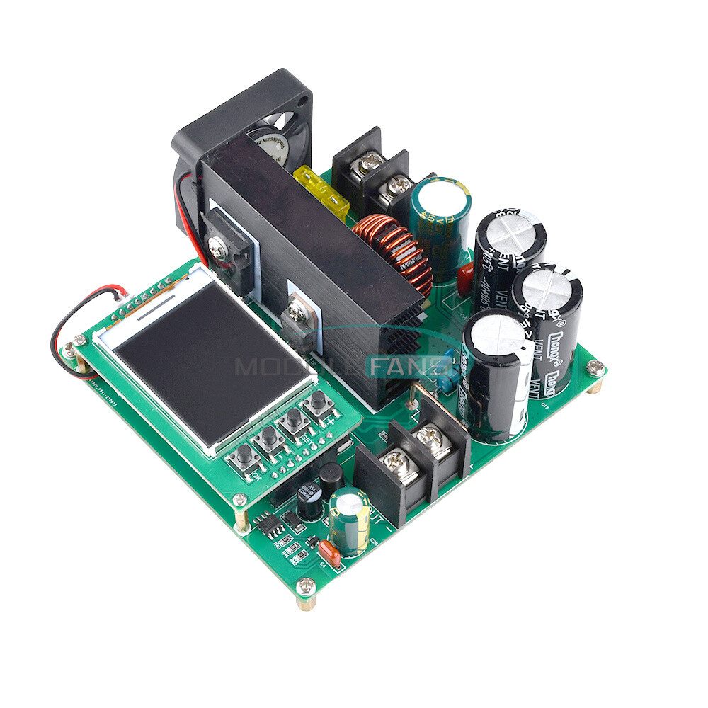 DC9V~60V 900W 15A CNC Constant Current Voltage DC Boost Module W/ LCD display
