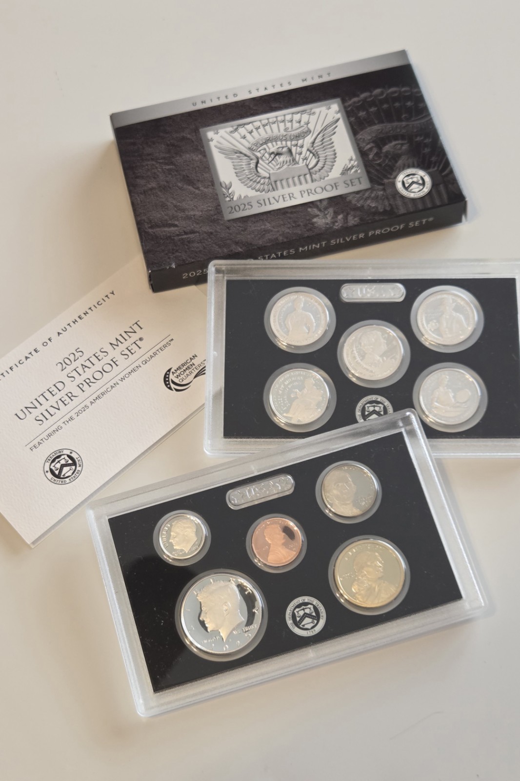 2025 United States Mint Silver Proof Set Proof Strike San Francisco Mint