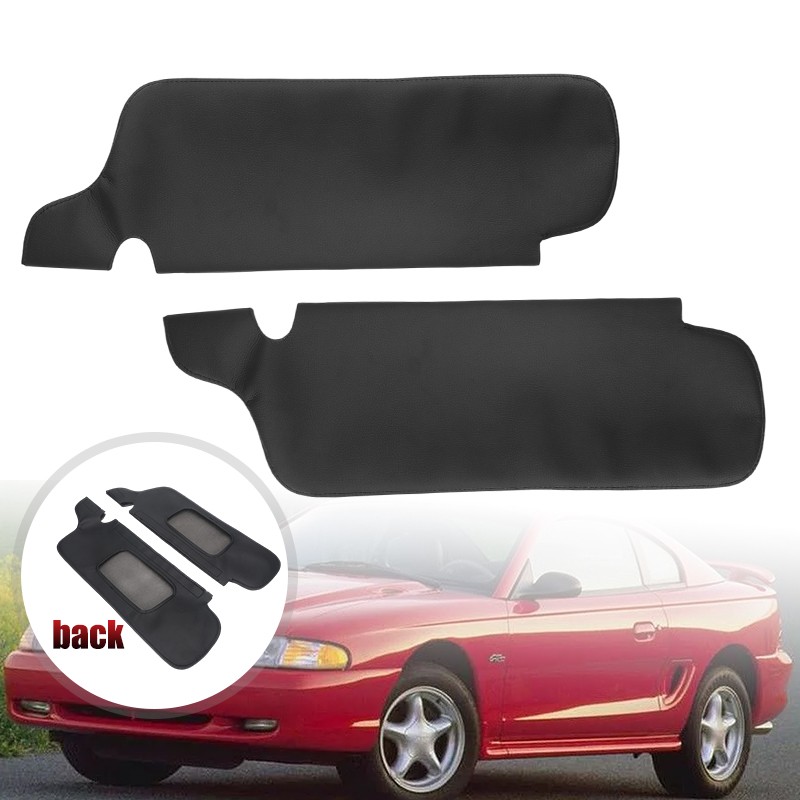 Sun Visor Replacement Cover Driver Passenger Repair For 1994-2004 Ford Mustang