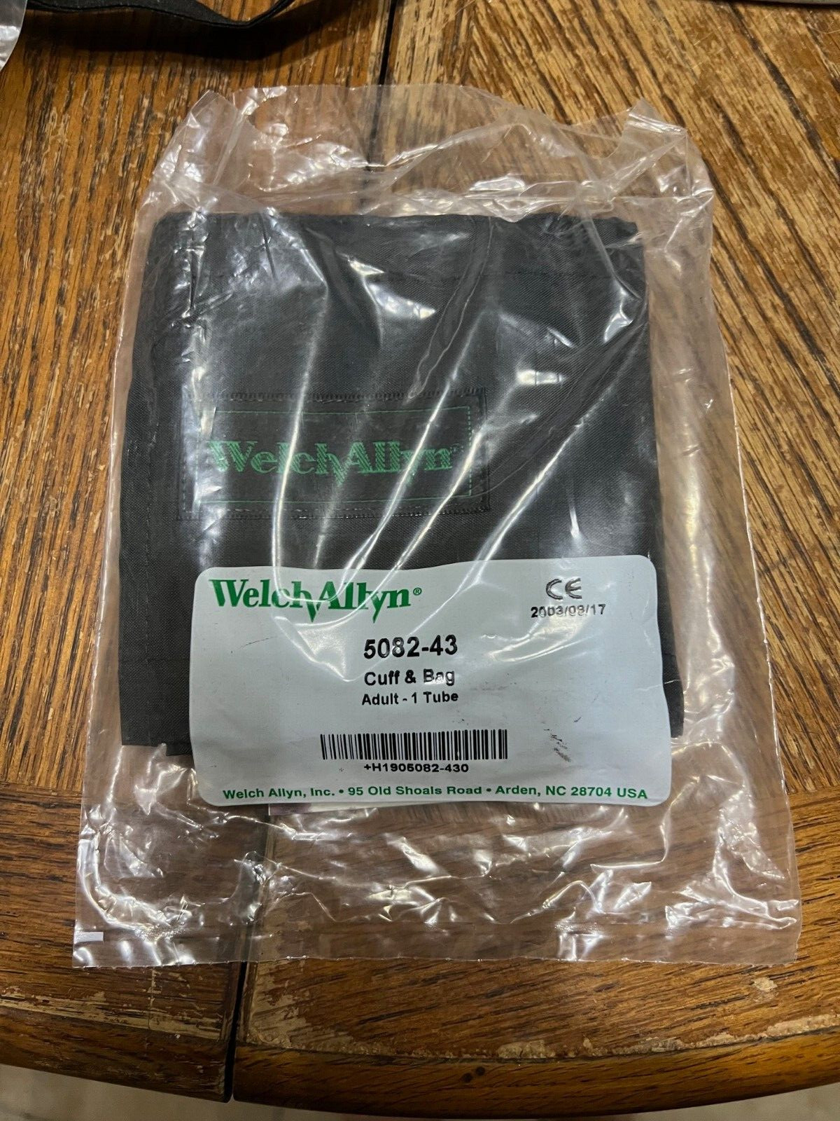Welch Allyn 5082-43 Blood Pressure Cuff and One-Tube Adult