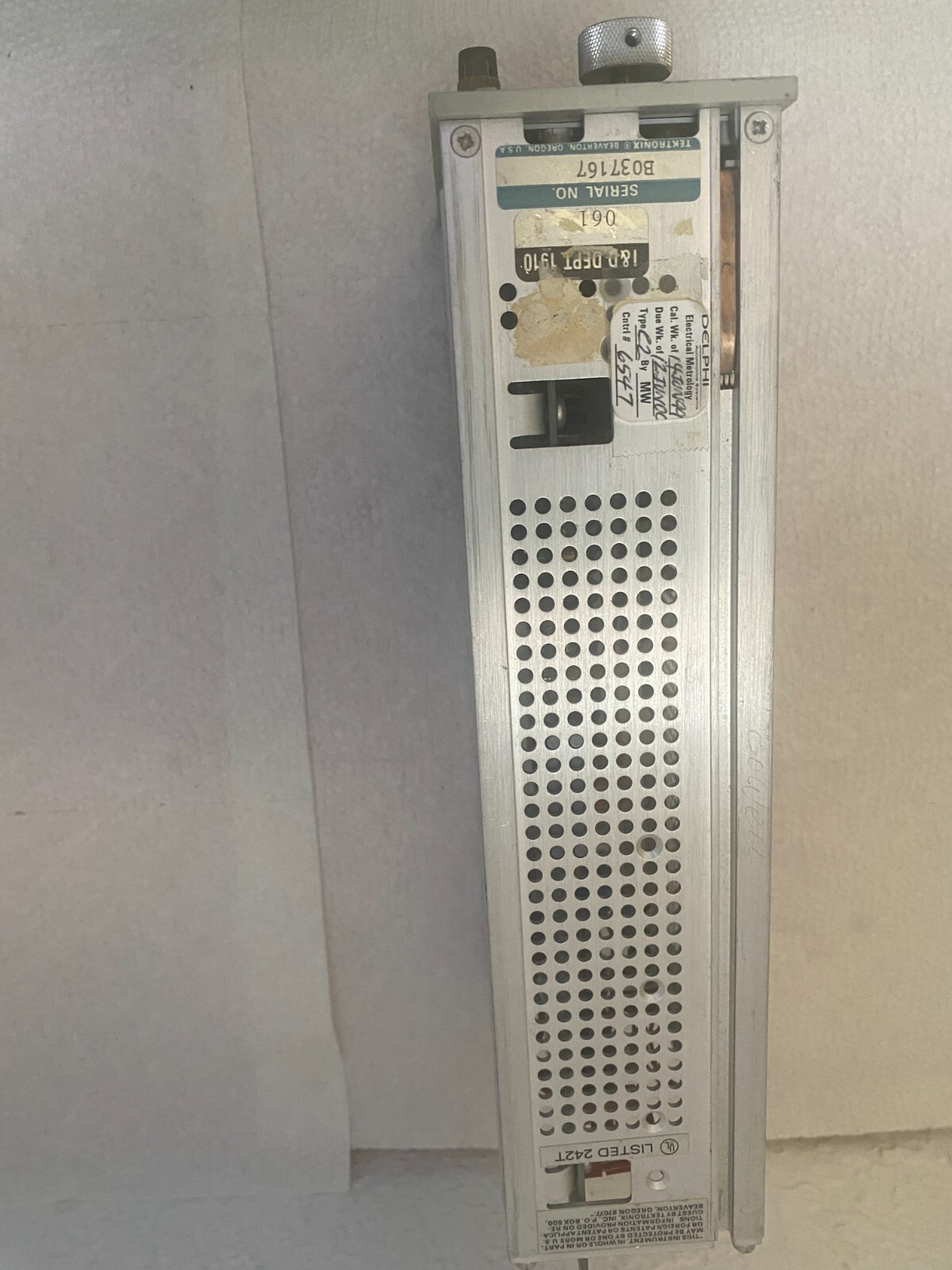 Tektronix FG501A Function generator plug in