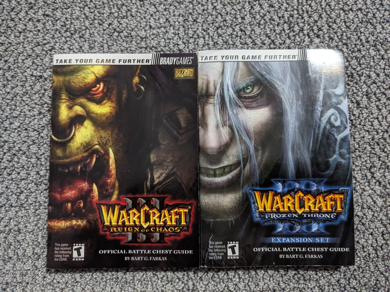 Warcraft III: The Frozen Throne & Warcraft III: Reign of Chaos Official Books