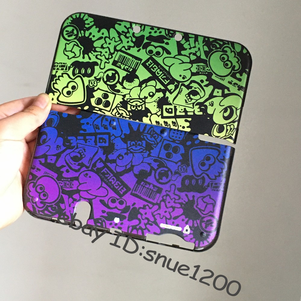 Custom Graffiti Pattern For New Nintendo 3DS XL LL Top Bottom Protective Case