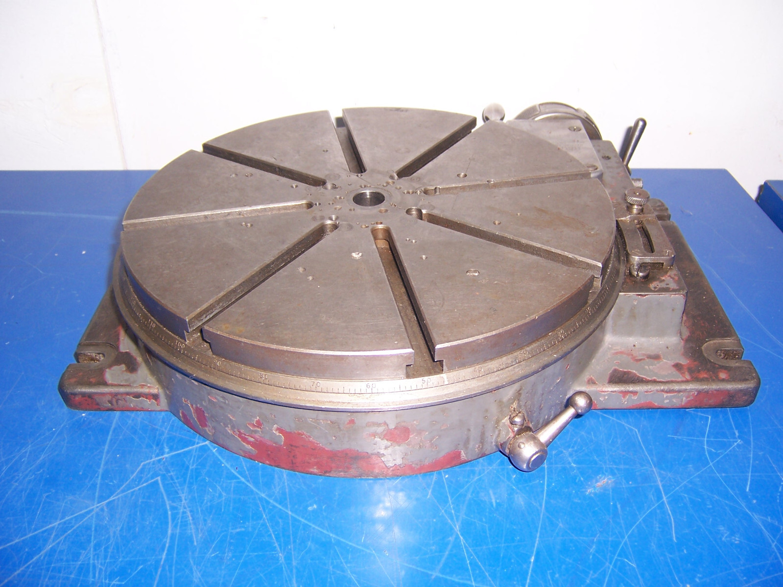 13583 Hauser 618 12" Percision Rotary Table
