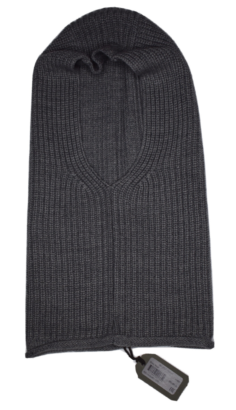 Allsaints All Saints Hooded Snood Acrylic Wool Blend Gray One Size MSRP $99