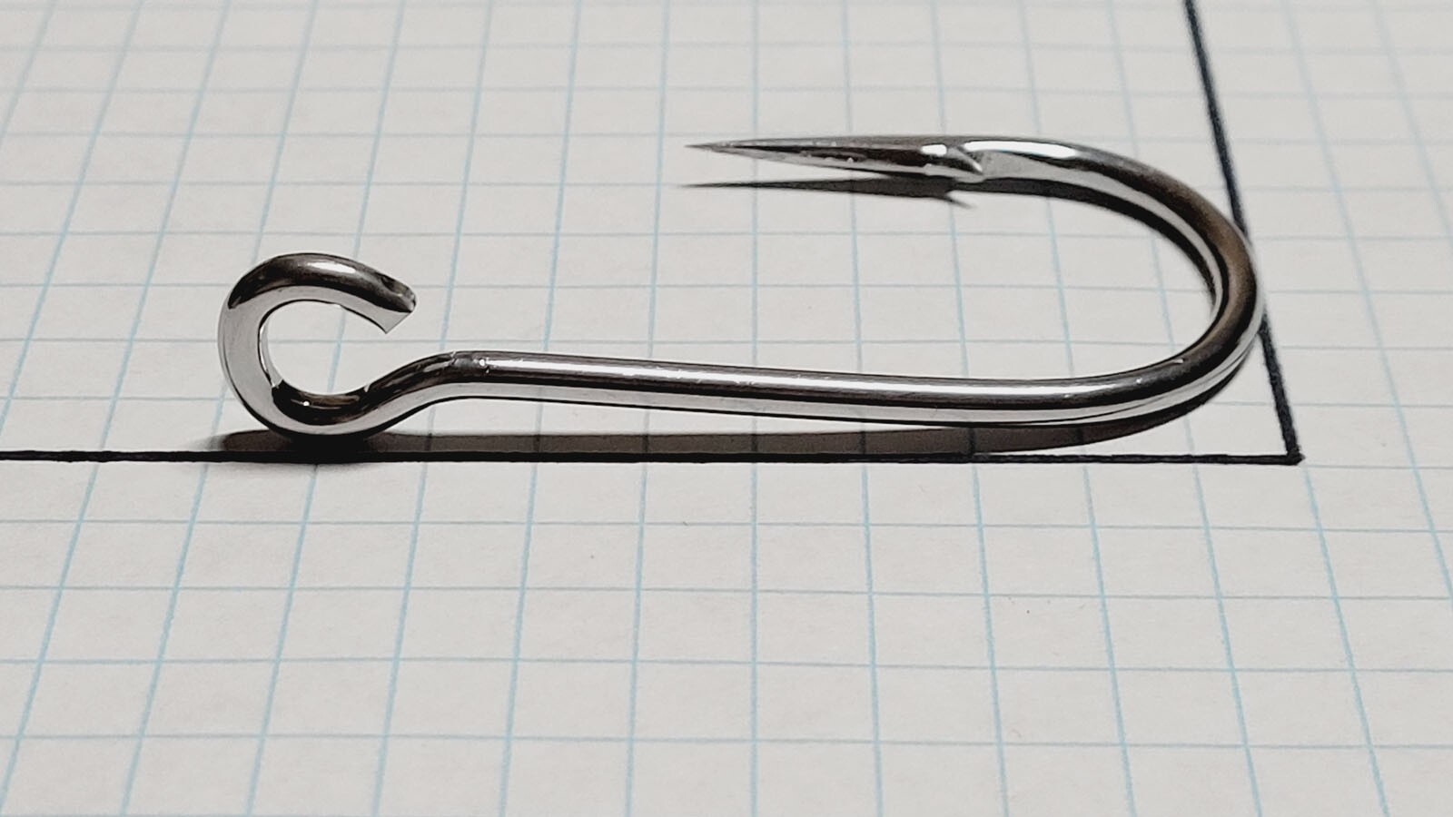 Mustad 9510XXXS-SS-8/0-50 Stainless Steel 3X Strong Open Eye Siwash Hook