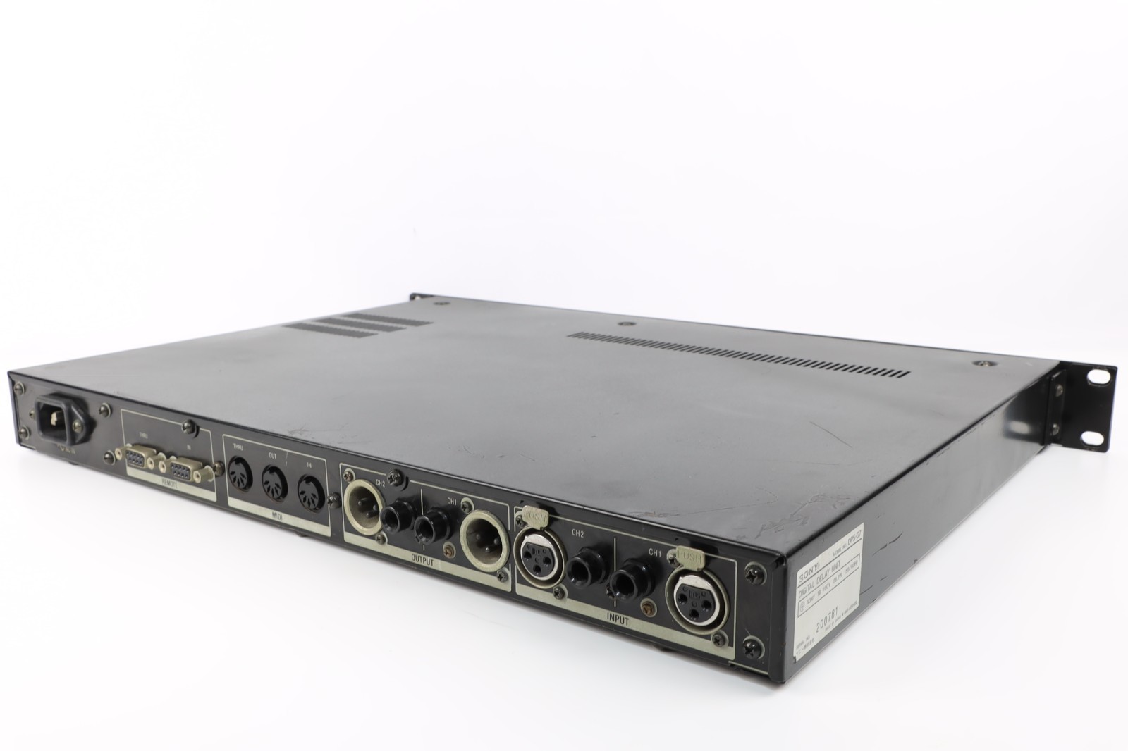 Sony DPS-D7 Digital Delay new internal battery Reverb Delay From Japan