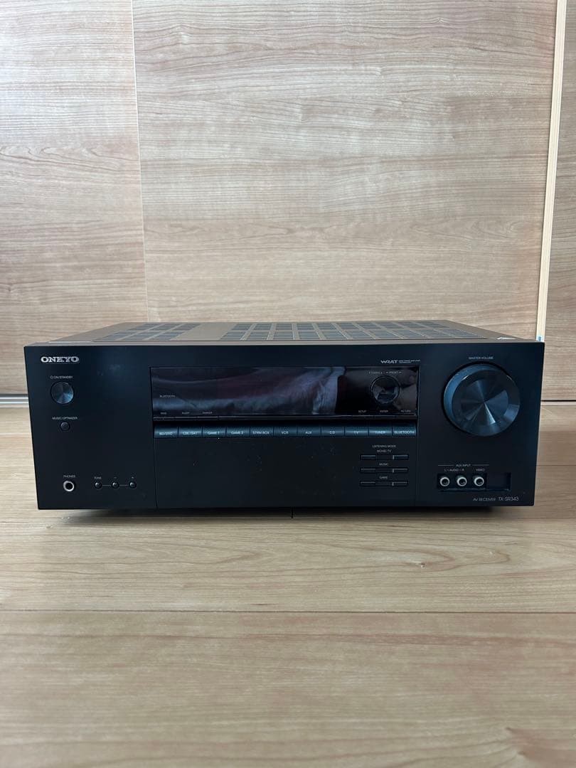 Onkyo TX-SR343(B) AV Receiver Amplifier Black With Remote Control