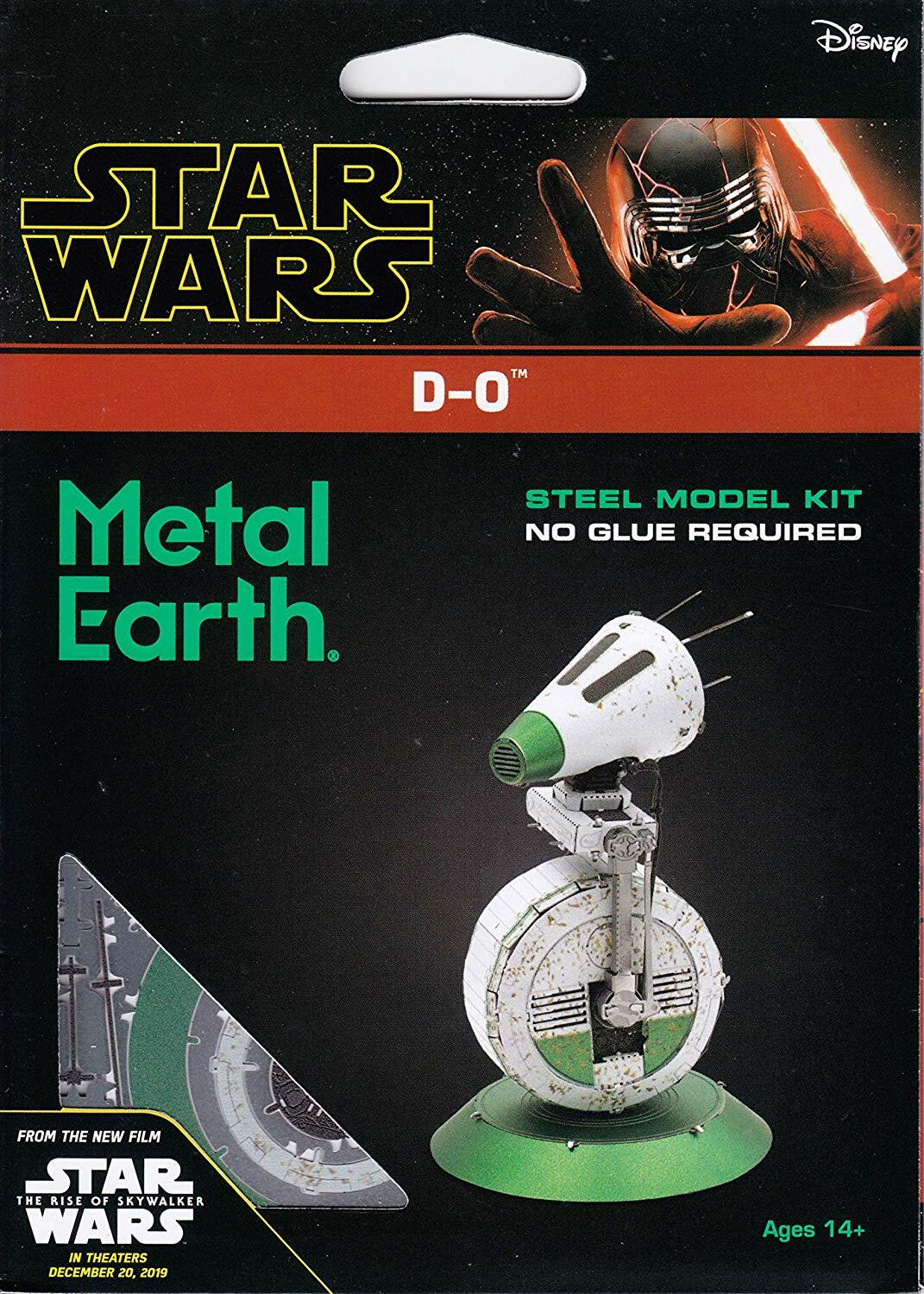 2019 Fascinations Metal Earth Star Wars Rise of Skywalker D-O 3D Steel Model Kit