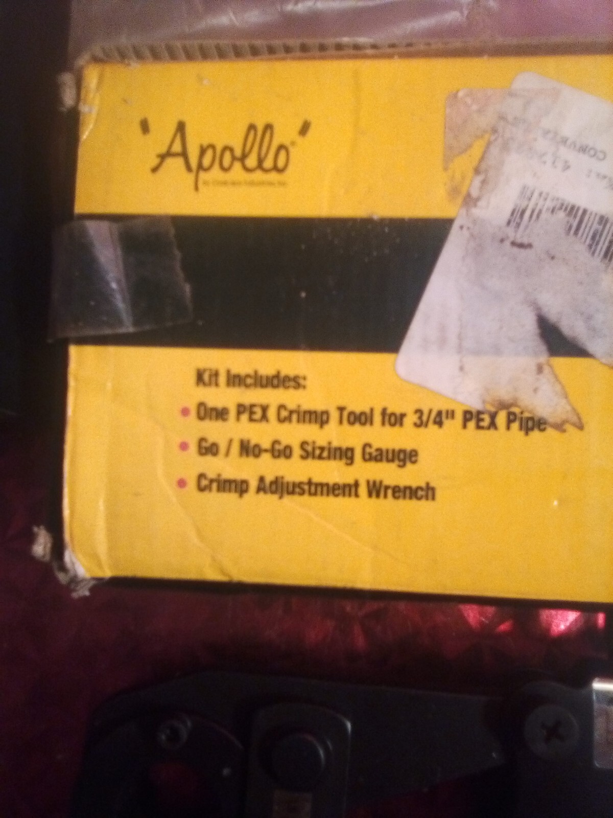 Apollo 3/4" PEX Crimp Tool Kit