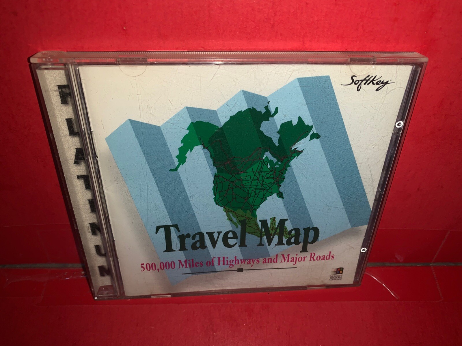 Travel Map - 500,000 Miles of Hihgways and Major Roads - CD