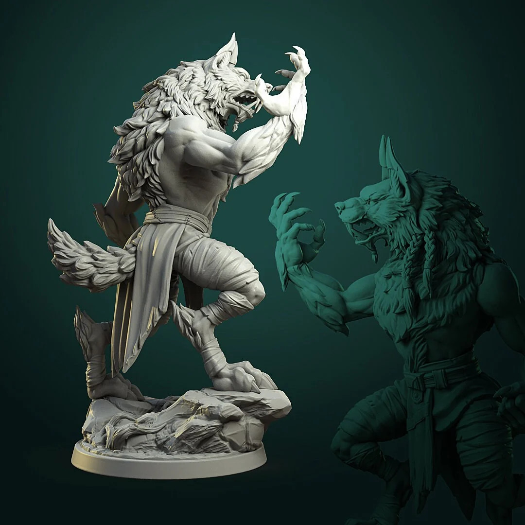 Karrash the Shadow - Resin Tabletop Miniature