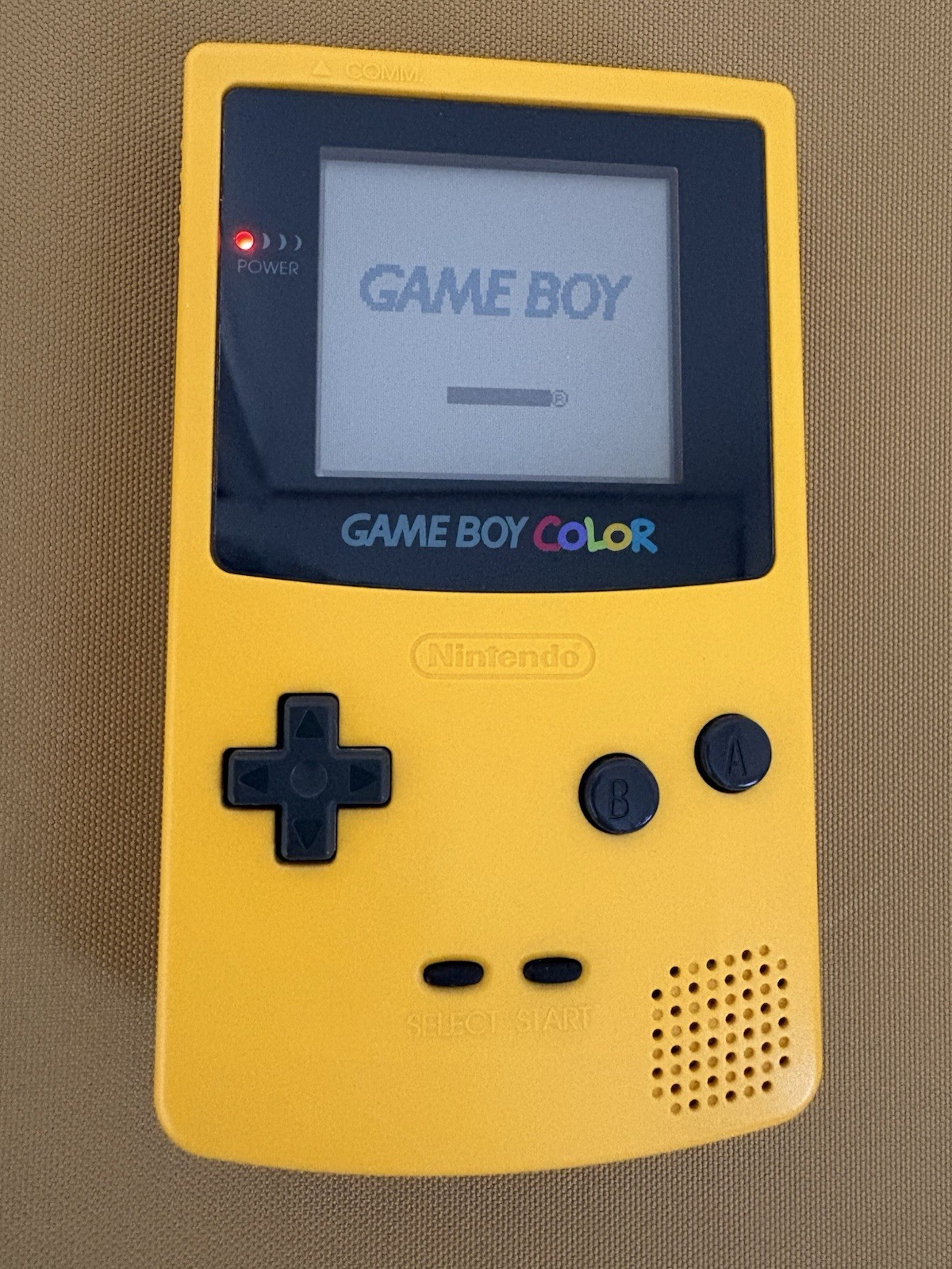 Nintendo Game Boy Color Handheld System - Yellow